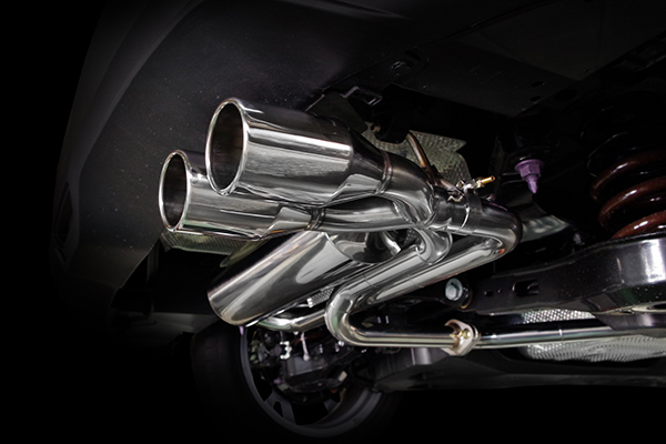 C-HRハイブリッド用PFSループサウンドマフラー（TRDバンパー：2本出し